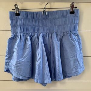 FP Movement Free People The Way Home Periwinkle Blue Active Skort Size Medium